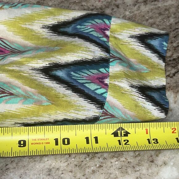 Vix by Paula Hermanny Beaded Kaftan Swim Cover Up Top Sheer Blouse, Women’s M - Picture 10 of 12